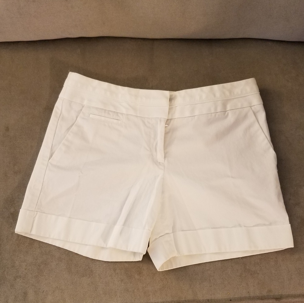 Express white shorts